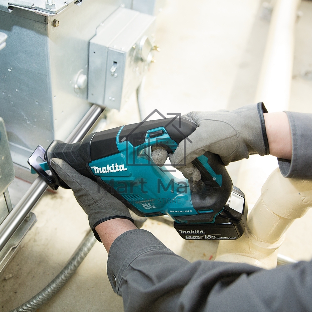 Пила сабельная MAKITA DJR188Z  18В, Li-ion, 0-3000об\м, ход-20мм, рез-255мм