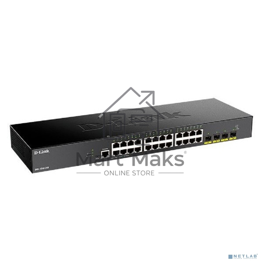 Коммутатор D-Link DGS-1250-28X/A1A 24G 4SFP+ управляемый