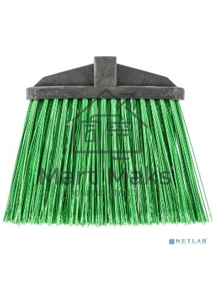 Метла Сибртех полипропиленовая, 345х200 мм, веерная распушенная, без черенка