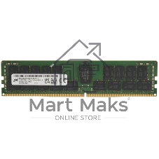 Оперативная память 32GB Micron DDR4 3200 RDIMM Server Memory MTA36ASF4G72PZ-3G2 ECC, Reg, CL22, 1.2V, 2GBx4, RTL