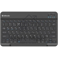 Комплект клавиатура+мышь Defender C-972 беспроводной, USB, 1600 DPI, черный