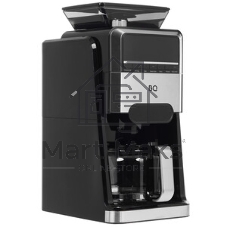 Кофеварка капельная со встроенной кофемолкой BQ CM3002 черный-стальной, исп. кофе - зерновой/молотый, 1.5 л, 1400 Вт