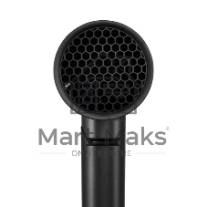 Фен Polaris PHD-2120 TI черный/фиолетовый, 2400 Вт, компактный, ионизация