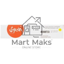 Картридж Sakura 46508733 для OKI C332/MC363, желтый, 3 000 к.