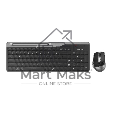 Комплект клавиатура+мышь A4Tech FStyler FB2535C беспроводной, USB + Bluetooth, 2000 DPI, черный