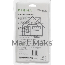 Адаптер USB Digma D-BT60 BT6.0+EDR class 1 200м черный
