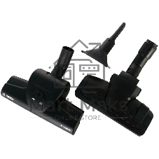 Пылесос Bosch BGS41POW1 черный/красный, 350/700 Вт, уборка сухая, пылесборник контейнер 2.4 л