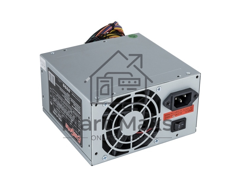 Блок питания ExeGate AB400 (EX219183RUS-PC), 400Вт, 80мм, серебряный