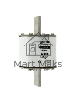 Вставка плавкая ППН-39 630А габарит 3 EKF fus-39/630