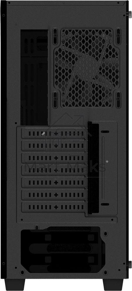 Компьютерный корпус Gigabyte C200 GB-C200G черный без БП ATX 5x120mm 4x140mm 2xUSB3.0 audio bott PSU