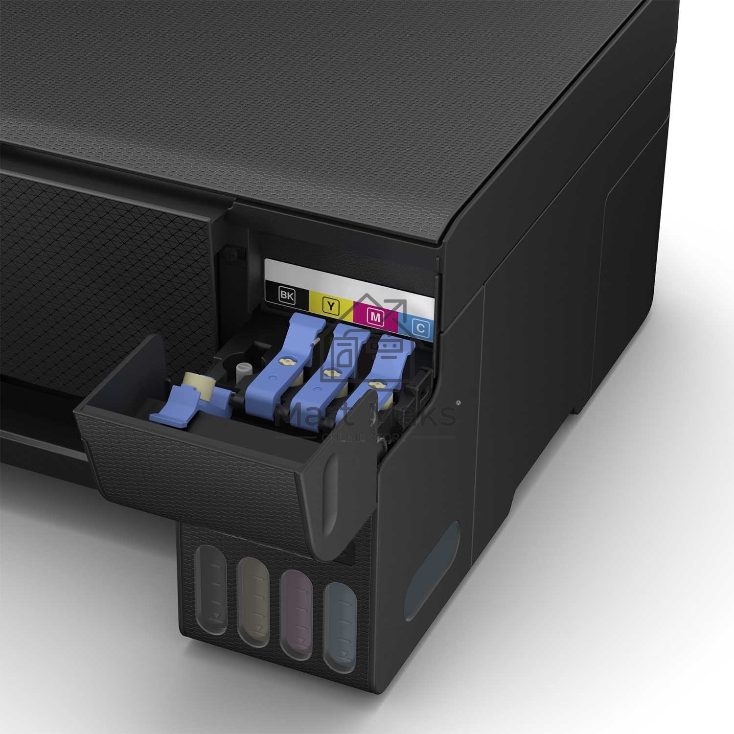 МФУ струйный Epson L3250 (C11CJ67412/C11CJ67418/C11CJ67405/C11CJ67408/C11CJ67503/C11CJ67508/C11CJ67523), A4, цветное, печ. до 33 стр/мин. (ч/б) до 15 стр/мин. (цвет), скан. до 11 стр/мин. (ч/б) 28 стр/мин. (цвет), 1440 x 5760 dpi (печать) 1200x2400dpi (ск