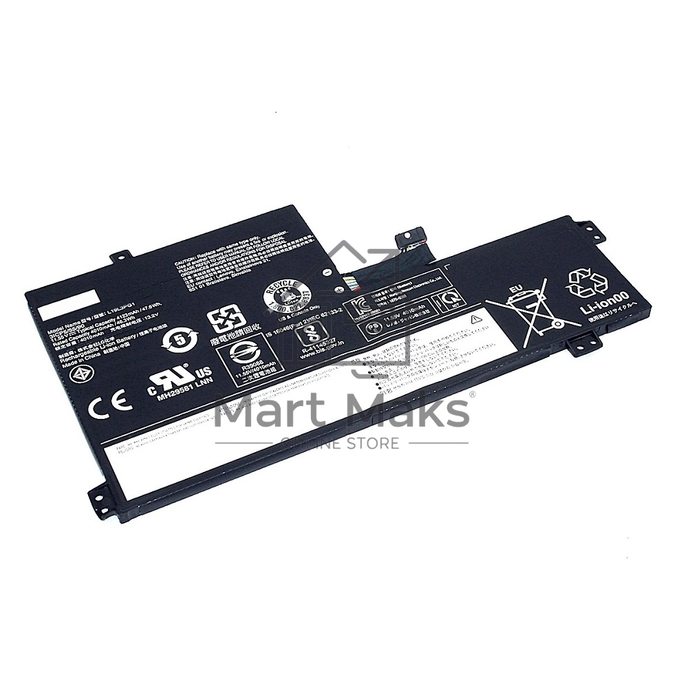 Аккумуляторная батарея для ноутбука Lenovo L19L3PG1 11.55V 4123mAh