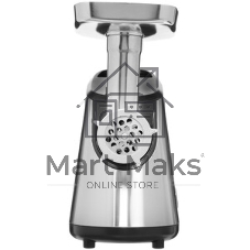Мясорубка электрическая DELTA LUX DE-600M черный, 3000 Вт, 2.5 кг/мин, реверс, защита от перегрузки, насадки - 6