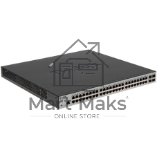 Коммутатор D-Link DGS-1210-52MP/ME/B1A, 48×1 Гбит/с + 4×1 Гбит/с SFP, управляемый