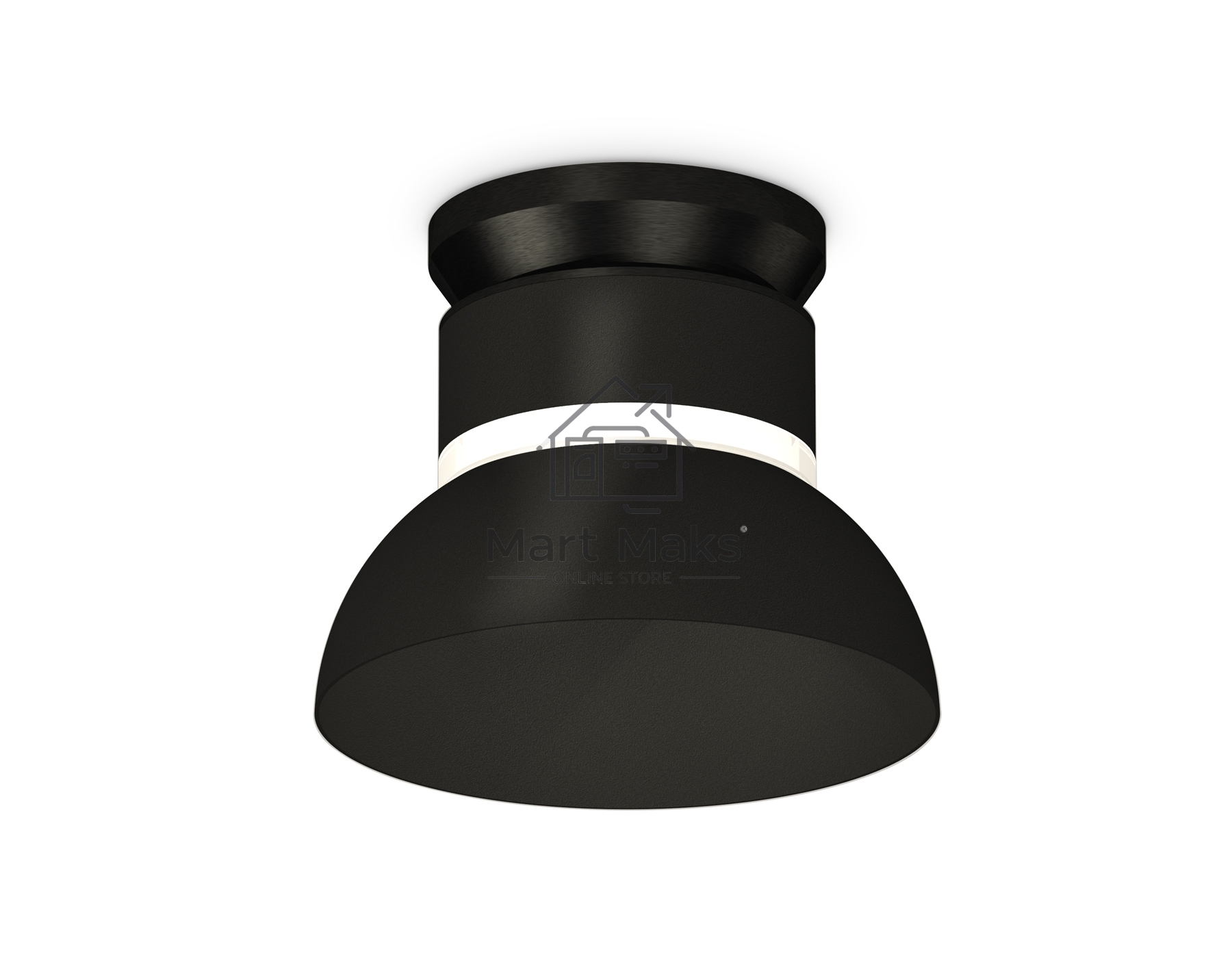 Светильник Ambrella Light XS8102051 SBK/PBK/CL черный песок/черный полированный/прозрачный GX53 (N8902, C8102, N8141)