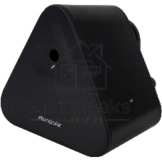 Точилка для карандашей механическая Kw-Trio 031GA-BLK 1 отверстие пластик черный