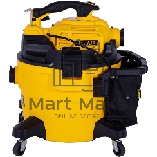 Строительный пылесос DeWalt DXV234P 1080Вт (уборка: сухая/влажная) желтый