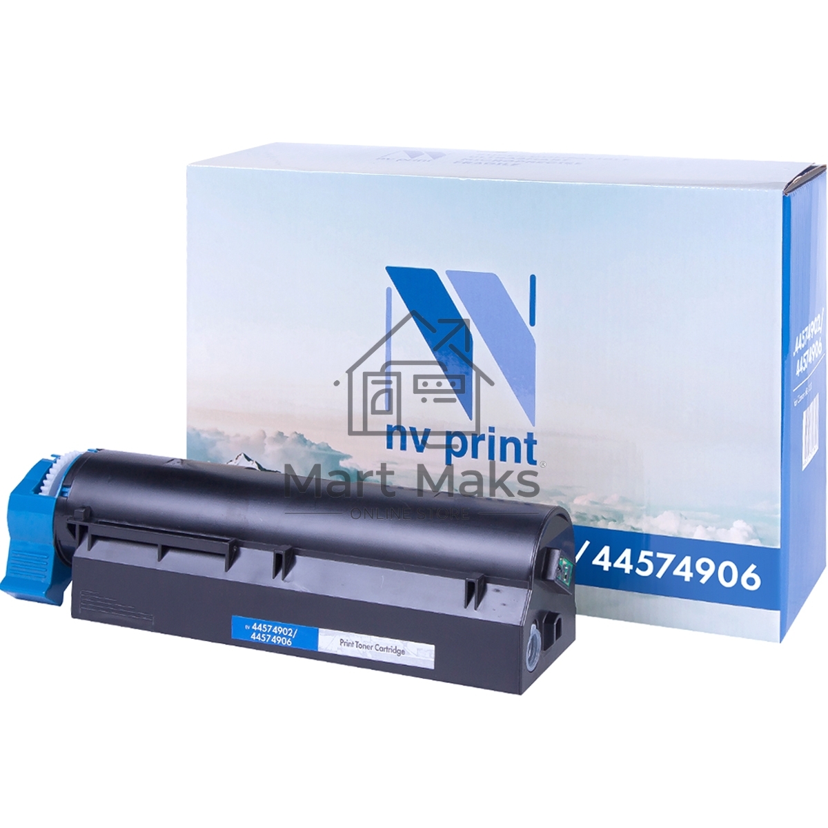 Картридж NV Print совместимый Oki 44574906/44574902 для B411/431 (10000k)