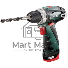 Аккум.дрель METABO PowerMaxx BS (600079550)2х2А·ч в сумке