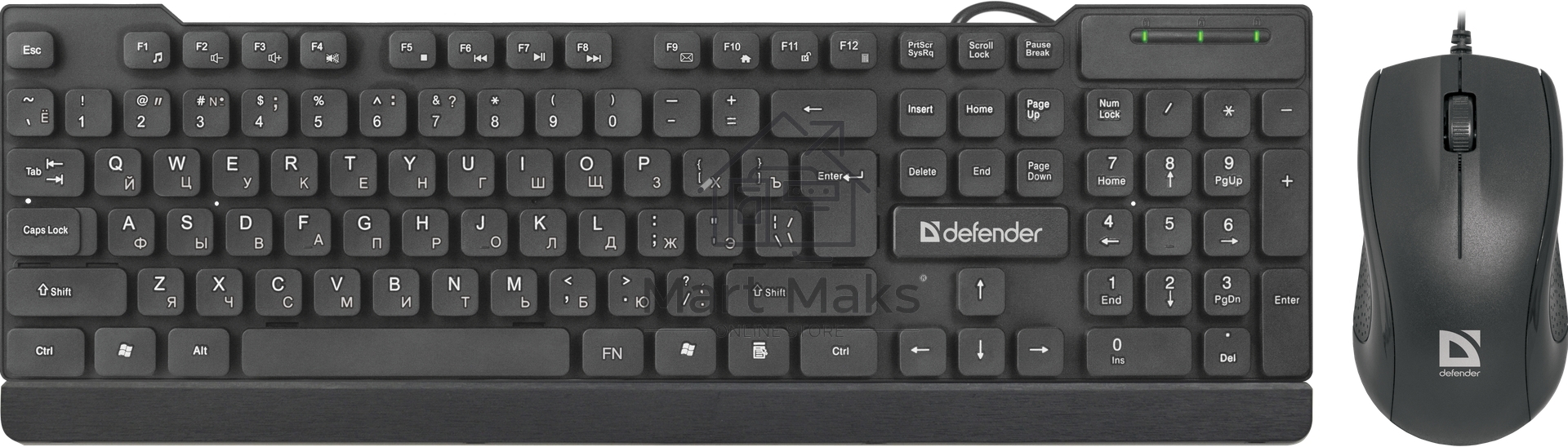 Клавиатура + мышка Defender YORK C-777 RU
