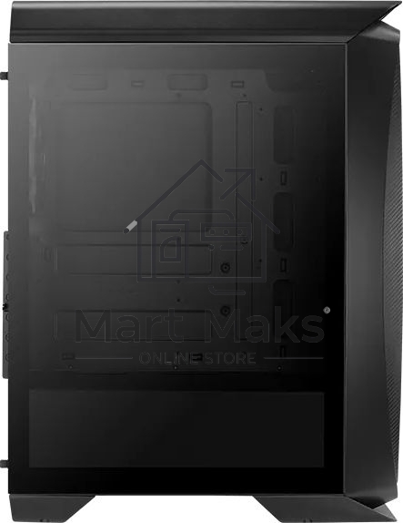 Компьютерный корпус Aerocool / Formula Aero One Eclipse-G-BK-v1 черный без БП ATX 4x120mm 2xUSB3.0 audio