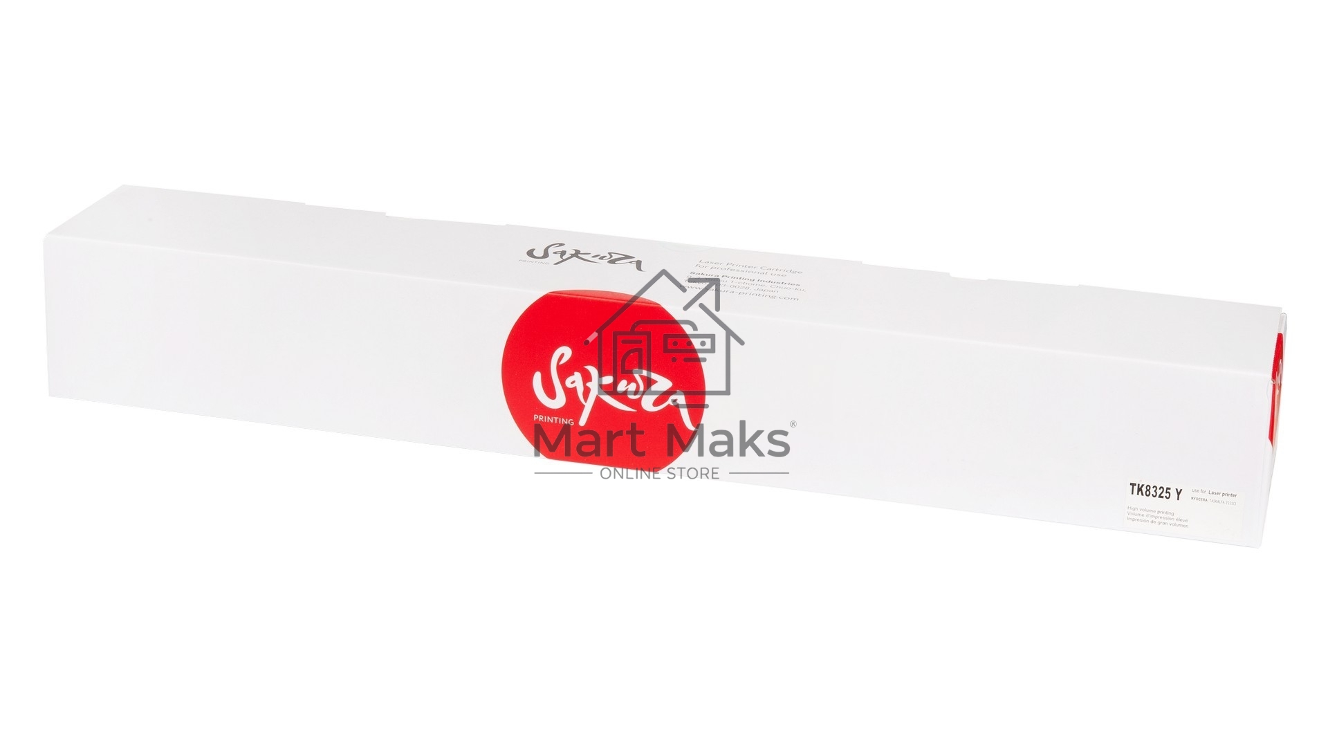 Картридж Sakura TK8325Y для Kyocera Mita TASKalfa 2551ci, желтый, 12 000  к.