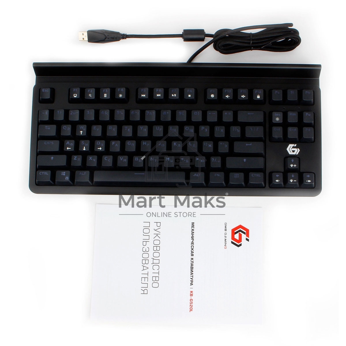 Клавиатура Gembird KB-G520L проводная, USB, черный