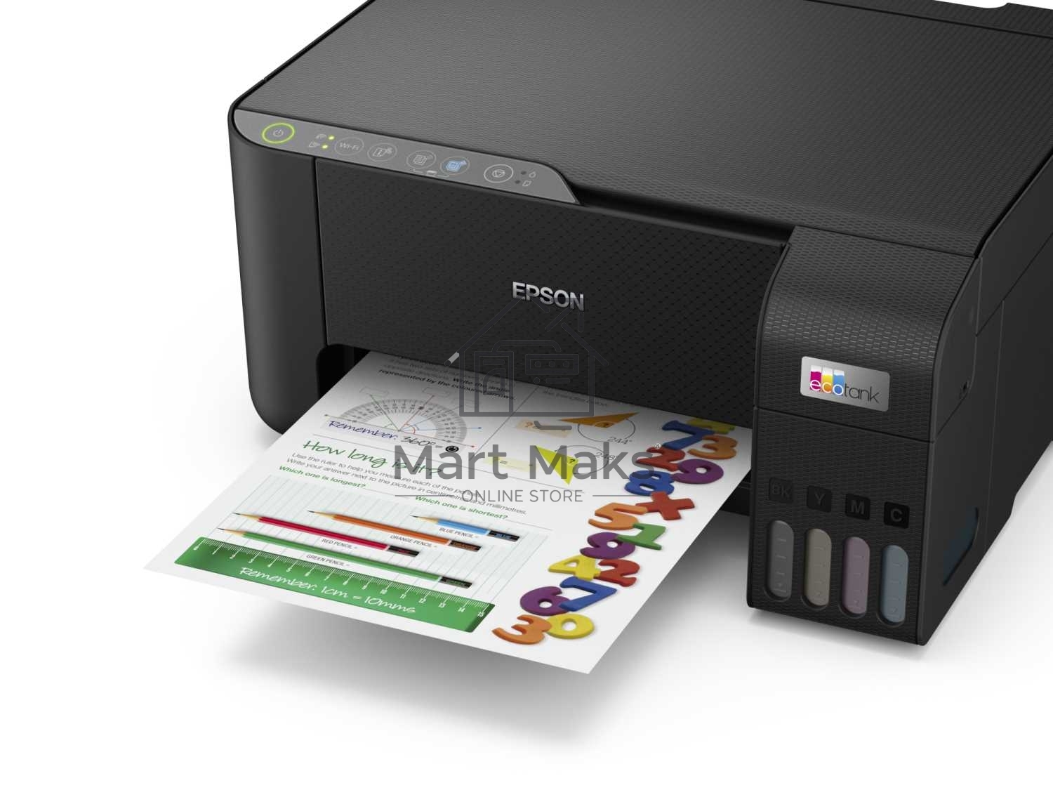 МФУ струйный Epson L3250 (C11CJ67412/C11CJ67418/C11CJ67405/C11CJ67408/C11CJ67503/C11CJ67508/C11CJ67523), A4, цветное, печ. до 33 стр/мин. (ч/б) до 15 стр/мин. (цвет), скан. до 11 стр/мин. (ч/б) 28 стр/мин. (цвет), 1440 x 5760 dpi (печать) 1200x2400dpi (ск