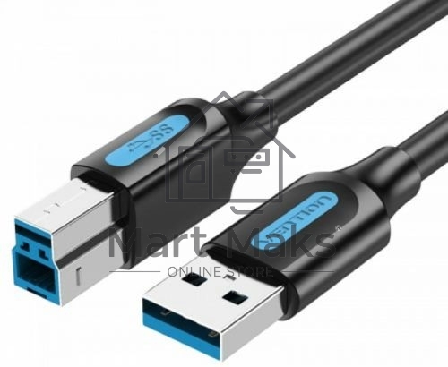 Кабель Vention USB 3.0 AM/BM - 3м