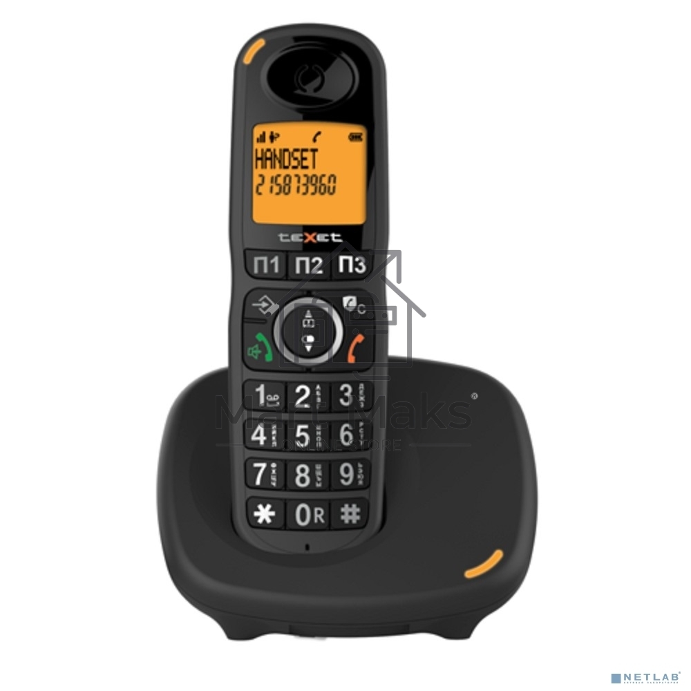 Радиотелефон teXet TX-D8905A черный