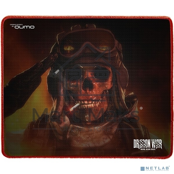 Коврик Qumo Deadly Salute для мыши,280*230*3 mm
