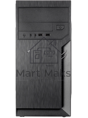 Компьютерный корпус с блоком питания 500Вт./ Case Foxline FL-702, mATX, 1x5.25EXT, 1x3.5EXT, 2x3.5INT, 2xUSB 2.0, HDA, w/o FAN, w/500W ATX PSU, w/1.2m EU pwr cord