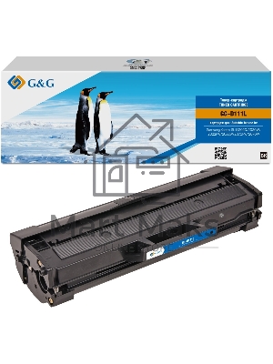 Картридж лазерный G&G GG-D111L черный (1800 стр.) для Samsung Xpress SL-M2020/2022/2070