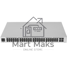 Коммутатор Ubiquiti UniFi USW-48-POE 4SFP 600W управляемый