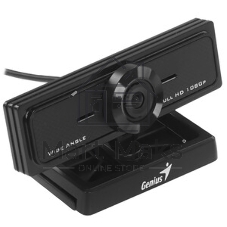 Веб-камера Genius WideCam F100 V2 1920x1080, 30 кадр/с, USB Type-A, микрофон, универсальное крепление