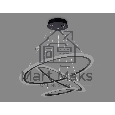 Светильник Ambrella light FA4361/3 BK черный 145W 3000K/4200K/6400K D770*800 (ПДУ РАДИО 2.4G)