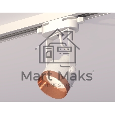 Светильник Ambrella light XT6601045 WH/PPG белый/золото розовое полированное MR16 GU10 (C6601, N6135)