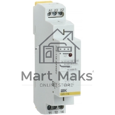 Реле промежуточное OIR 1 конт. (16А) 230В AC IEK OIR-116-AC230V