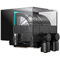 Система жидкостного охлаждения PcCooler DS360 Pro Digital ARGb Soc-AM5/AM4/1200/1700/1851 черный 4-pin 15-34.3dB Al LCD 310W Ret (D7-S360WBKN-GL)
