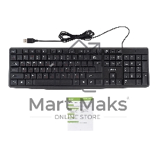 Клавиатура проводная Acer OKW121 (ZL.KBDEE.00B), USB, черный