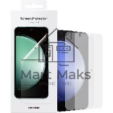 Защитная пленка для экрана Samsung прозрачный для Samsung Galaxy S23 FE прозрачный 2шт. (EF-US711CTEGRU)