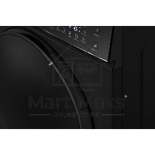 Стиральная машина Weissgauff WM 4106 D Black Edition черный, загрузка фронтальная 6 кг, 1000 об/мин, класс: А