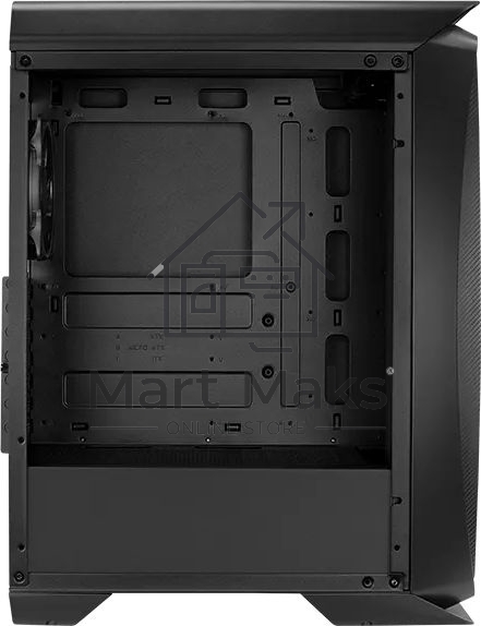 Компьютерный корпус Aerocool / Formula Aero One Eclipse-G-BK-v1 черный без БП ATX 4x120mm 2xUSB3.0 audio