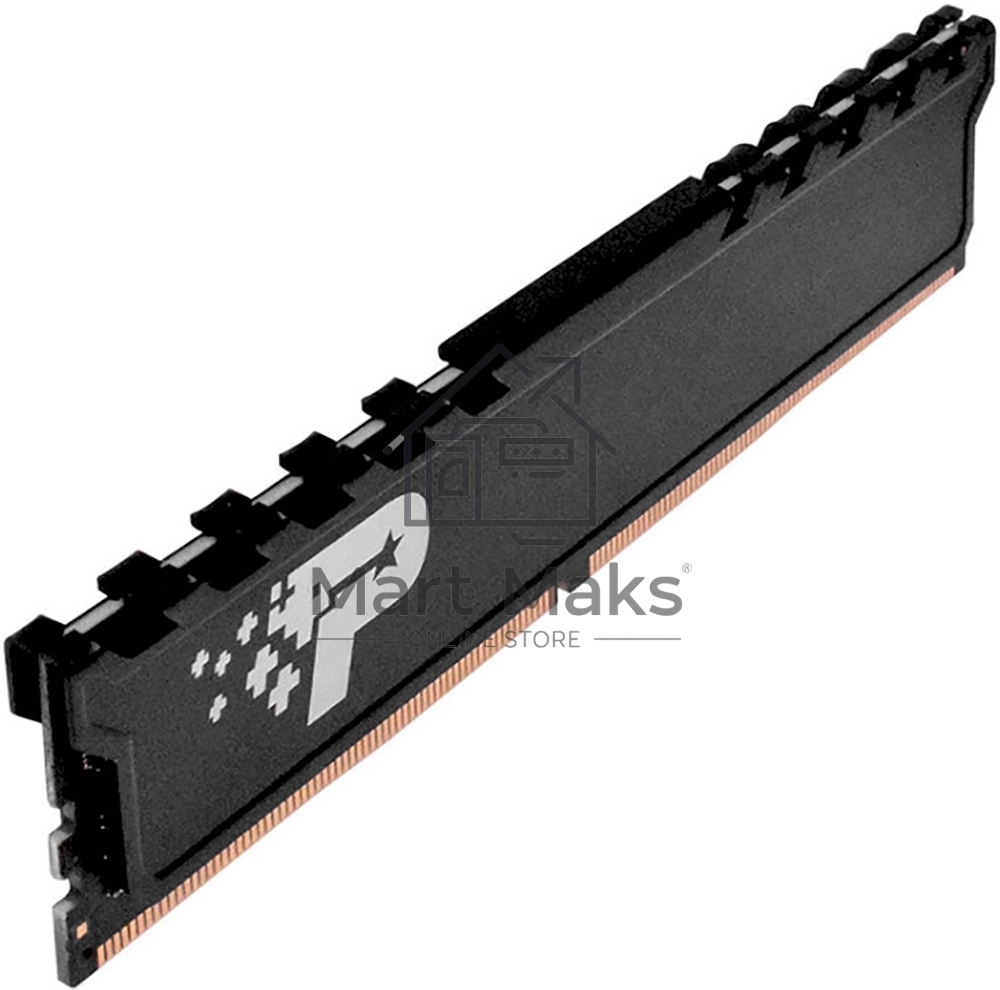 Оперативная память Patriot Signature Premium, DDR4, 4GB (1x4 GB), 2666 MHz, CL19, DIMM, радиатор, черный