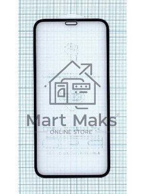 Защитное стекло 6D для Apple iPhone 11 Pro черный