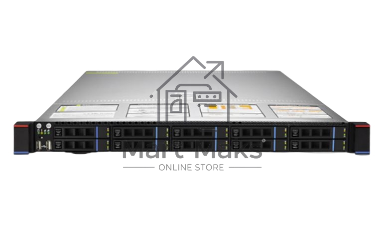 Серверная платформа Gooxi SR101-D10R 1U, 2x Socket SP3; 32x DDR4; 10x 2.5