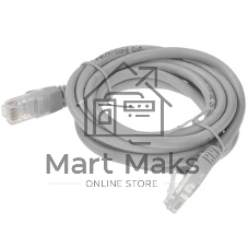 Кабель GOPOWER PATCH RJ-45(M)-RJ-45(M) 00-00029035 2M GREY