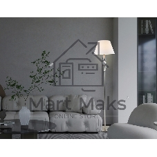 Светильник Ambrella light LH75265 SN/FR сатин никель/белый матовый E27 max 60W D360*1560
