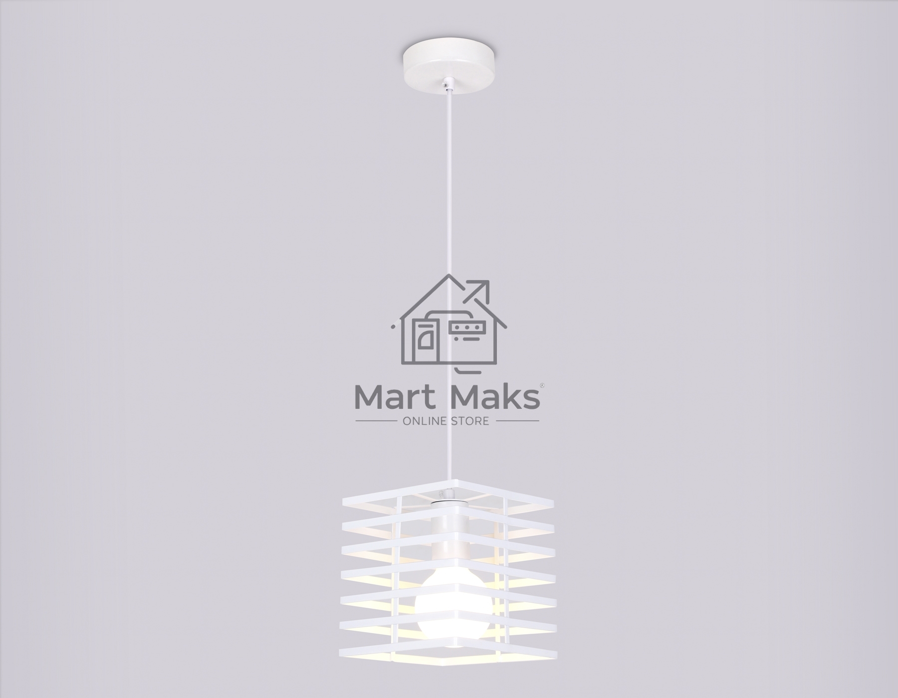 Светильник Ambrella light TR8410 WH белый E27 max 60W 160*160*950