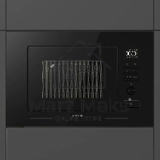 Встраиваемая микроволновая печь Gorenje BM201M2TBG черный, 20 л, 800 Вт, переключатели - сенсор, поворотный механизм